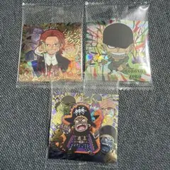 ワンピース キャラクターシール3枚セット