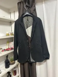 glamb グラム　裏地レオパード テーラードジャケット　サイズ1