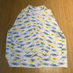 ユニクロ エアリズムUVカットメッシュブルゾン（ワニ柄）80