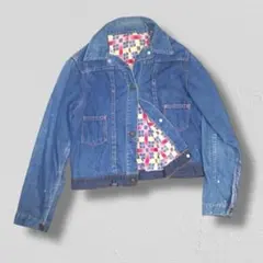 Y.A.R.N 刺繍入りデニムジャケット　Lサイズ　クロスモチーフ Y.A.R.N 刺繍入りデニムジャケット Lサイズ クロスモチーフ - メルカリ