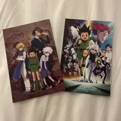 HUNTER×HUNTER ハンターハンター　コラボカフェ　韓国　ポストカード