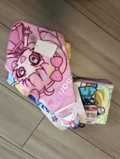 《新品》ひみつのアイプリ　タオル　ハンカチ