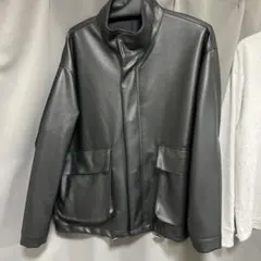 レザージャケット ドローコード