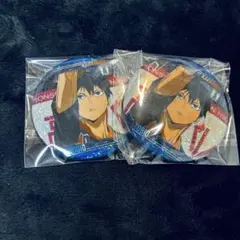 ハイキュー 影山飛雄 缶バッジ2個セット