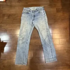 リーバイス　501　66前期　ボタン裏2 リペア補強アリ　ビンテージ