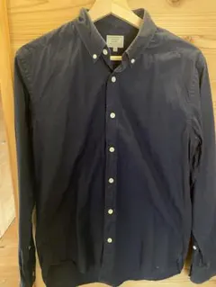 グリーンレーベルリラクシング　ネイビーシャツ　Mサイズ