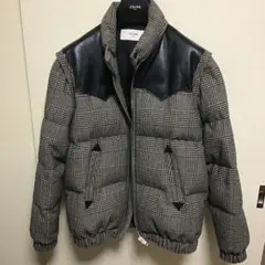 CELINE ツイード柄 ダウンジャケット　Sのサムネイル