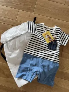 petit main ロンパース 80cm おさるのジョージ　プレゼント　出産祝