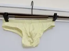 淡い黄色 ボクサータイプ 下着ブリーフ Mサイズ