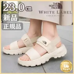 新品】23㎝ 韓国限定 ノースフェイス HEXA LUXサンダル アイボリー
