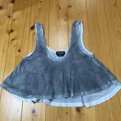 bebe フレア タンクトップ グレーのサムネイル
