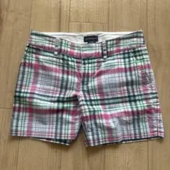 Ralph Lauren チェック柄ショートパンツ 10/140-162