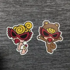 ヒステリックミニ ムック本 ステッカー 2種