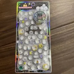 正規品　光るジュエルプチドロップシール　シマエナガ　ボンボンドロップシール