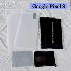 Google Pixel 8 ガラス＋カメラ保護フィルム 4枚セット