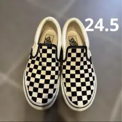 VANS チェッカーボード スリッポン 24.5cm