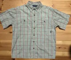 00s Patagonia 半袖シャツ チェック ポルトガル製 M A/C - メルカリ