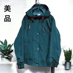 レディース　ダークグリーン マウンテンパーカー　LL SIZE 美品