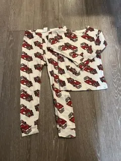babygap3y 消防車総柄セットアップ