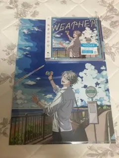 甲斐田晴 WEATHER 楽天 クリアファイル CDセット