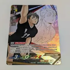 ハイキュー!! バボカ BREAK 最強 カード P02-020 宮治