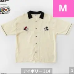 新品タグ付 しまむら リトシー ディズニー ミッキー ミニー 半袖シャツ M