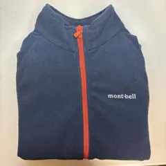 mont-bell モンベル　ネイビー フリースジャケット　キッズ 140