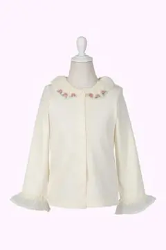 ♥バラモチーフカットソーブラウス♥シャーリーテンプル♥130♥ローズカフェ♥