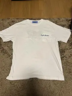 Left Alone レフトアローン 刺繍 Tシャツ ホワイト