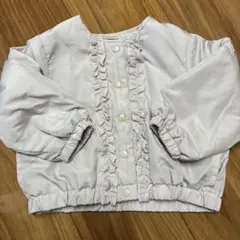 petit main フリル付きジャケット 80