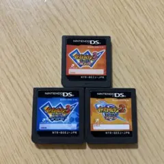 イナズマイレブン2 ファイア 3 ボンバー ジ・オーガ DSソフト3本