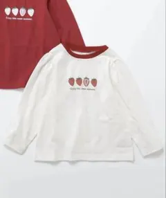 新品　アプレレクール　モチーフフレアTシャツ　110cm