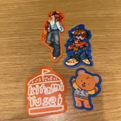 北見遊征 3SKM College 缶入りステッカーセットにじさんじ