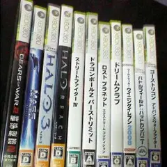 haloシリーズ、ドリームクラブ、他11種類ソフト