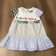 アンパン　ワンピース　刺繍のサムネイル