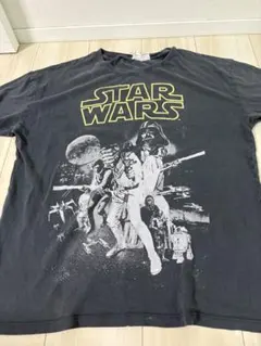 H&M STAR WARS グラフィック Tシャツ ブラック　男女兼用Mサイズ