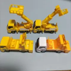 トミカ 高所作業車ミニカー4台セット