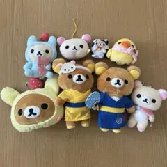 リラックマ　コリラックマ　キイロイトリ ぬいぐるみ　まとめ売り　レトロ