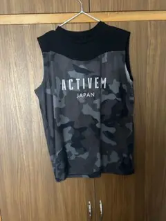 ACTIVEM 迷彩 アンダーシャツ Lサイズ