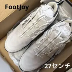 フットジョイゴルフシューズ ハイパーフレックス BOA ホワイト×ブルー 27㌢のサムネイル