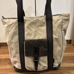BAGGY PORT 10号帆布トートバッグ 日本製 大容量 レザー切替 A4◎のサムネイル
