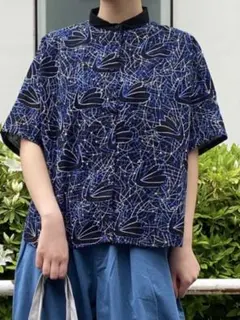 美品✨マーブルシュッド刺繍ブラウス EMB FOLKS 2023年モデル