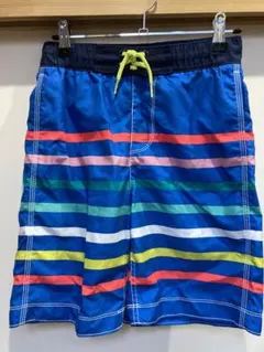 GAP キッズ 水着 ストライプ 青
