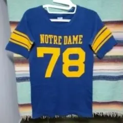 70s　チャンピオン　フットボール　Tシャツ　両面プリント　バータグ　ランタグ