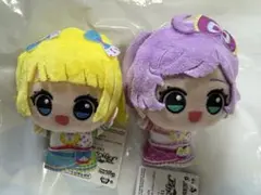 アイカツ！× プリパラ ちびぐるみ 真中らぁら 南みれぃ　ぬいぐるみ