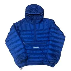 Supreme MicroDown HalfZip Hooded Navy Ｓ