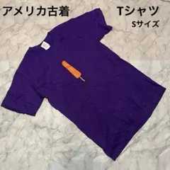 【ヴィンテージ】アメリカ古着 紫 アイススティック S
