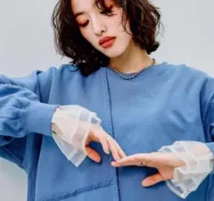 レプシィム　LEPSIM 袖アソート長袖レイヤード