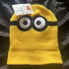 ミニオン　ニット帽　ワンサイズ