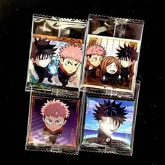 呪術廻戦 シールウエハース 3 虎杖悠仁 伏黒恵 4枚セット SR